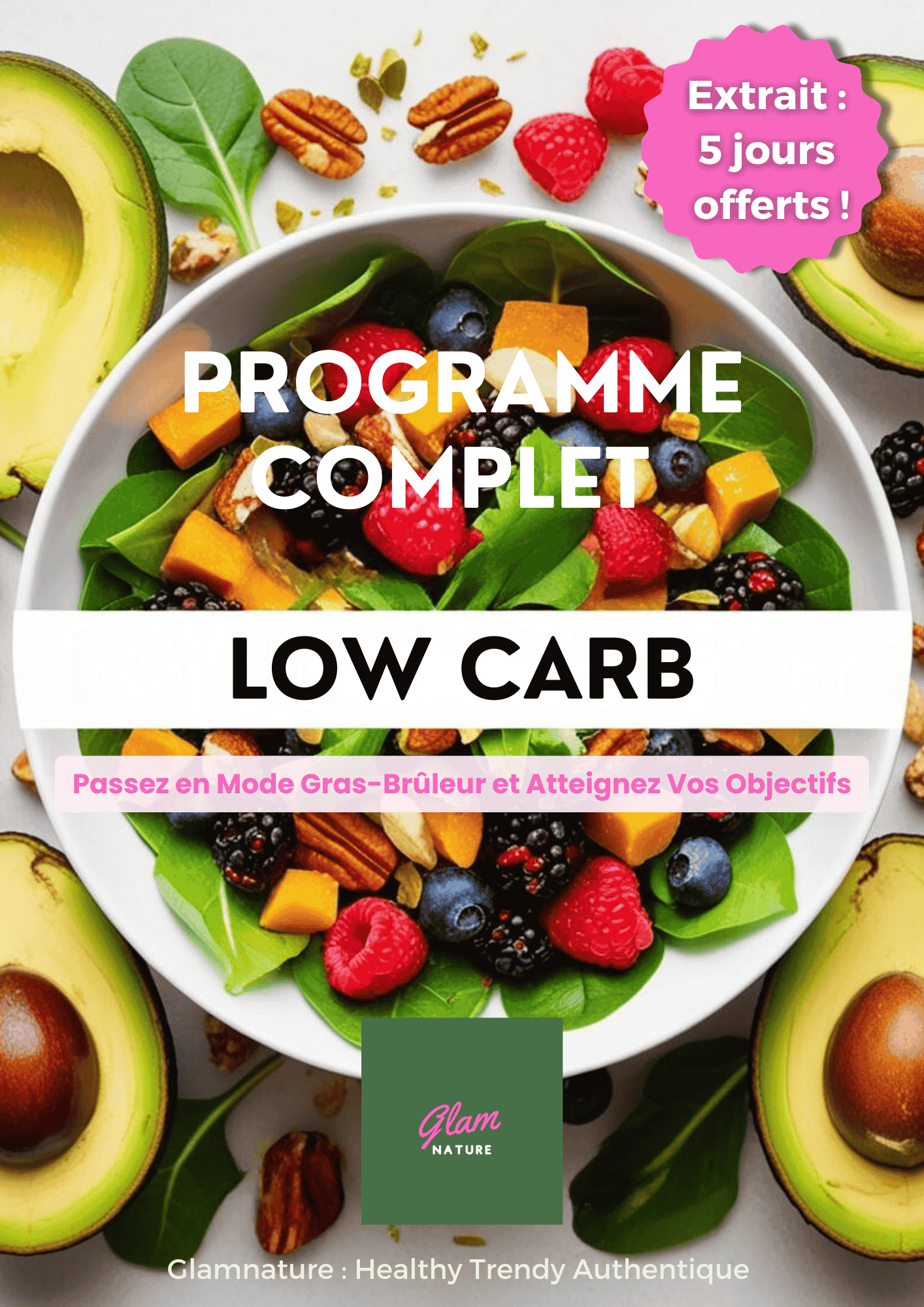 Guide gratuit Low Carb GlamNature